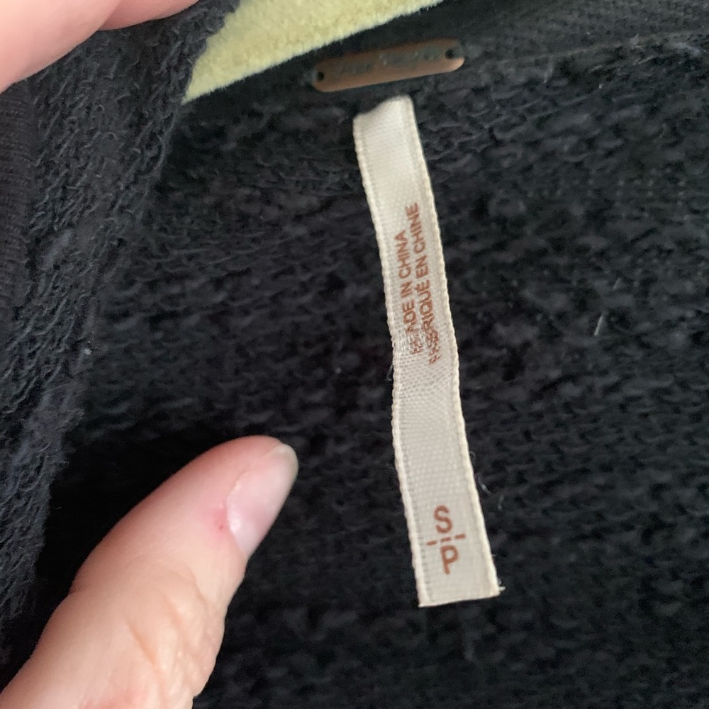 Free People distressed open sweater